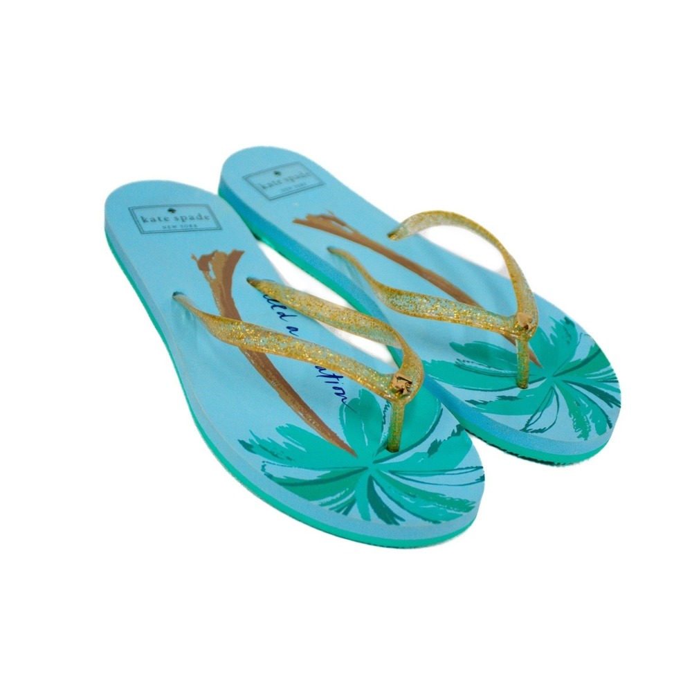 Kate Spade New York Nassau Tropical Thong Sandal- Flip Flops Choice of Design